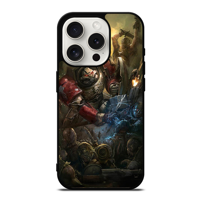 WARHAMMER BLACK TEMPLAR 2 iPhone 15 Pro Case Cover