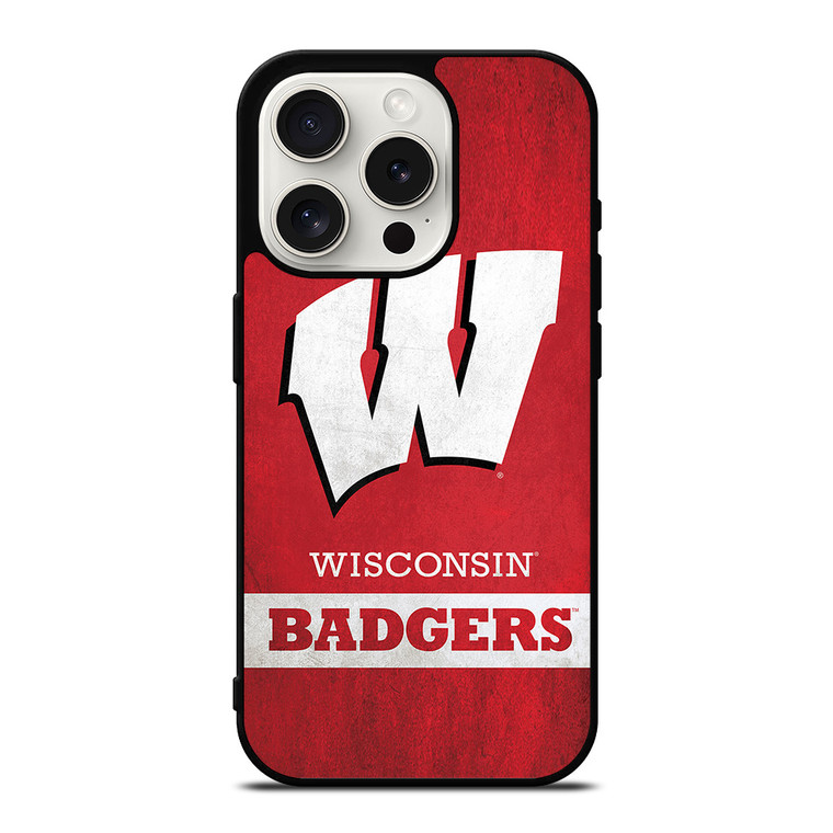 WISCONSIN BADGERS 3 iPhone 15 Pro Case Cover