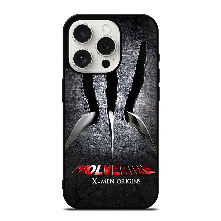 WOLVERINE X MEN ORIGINS iPhone 15 Pro Case Cover