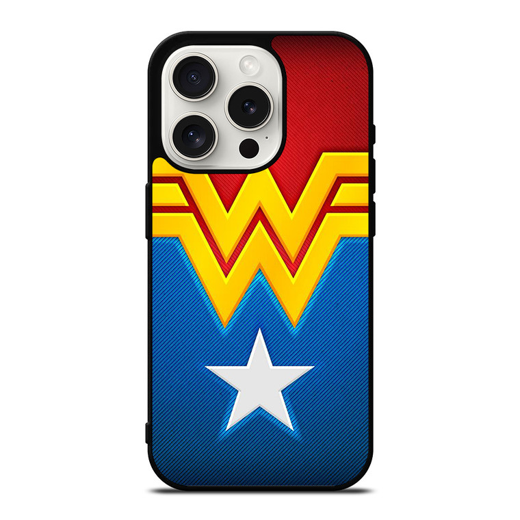 WONDER WOMAN LOGO iPhone 15 Pro Case Cover