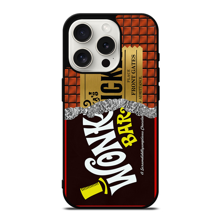 WONKA BAR GOLDEN TICKET iPhone 15 Pro Case Cover