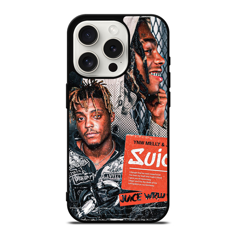 YNW MELLY X JUICE WRLD iPhone 15 Pro Case Cover