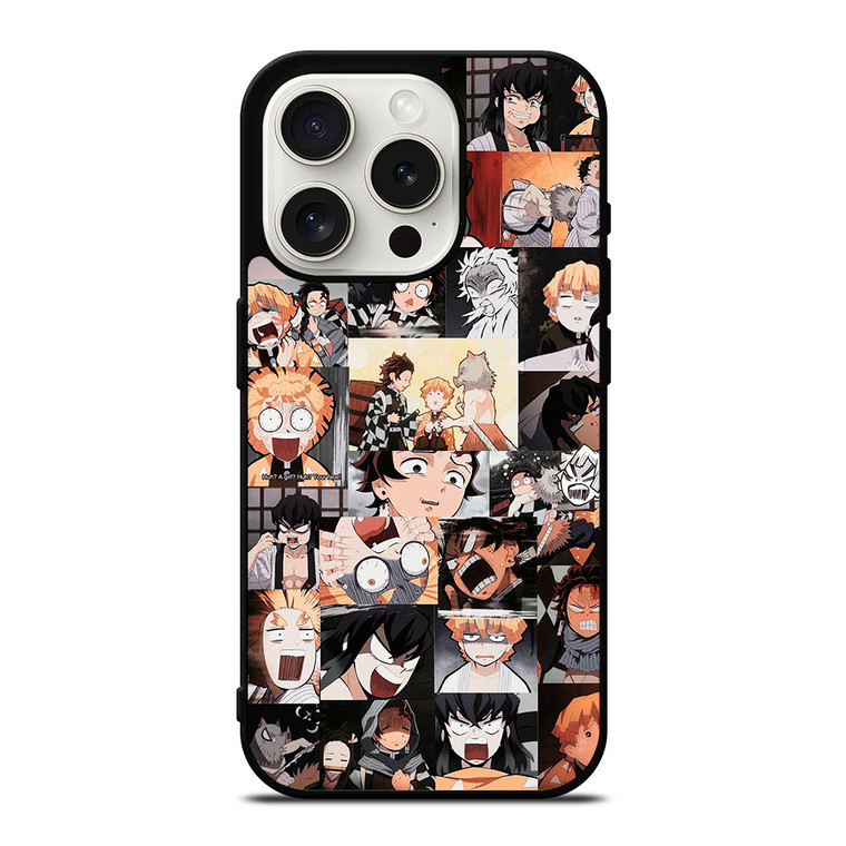 ZENITSU KAWAII COLLAGE iPhone 15 Pro Case Cover