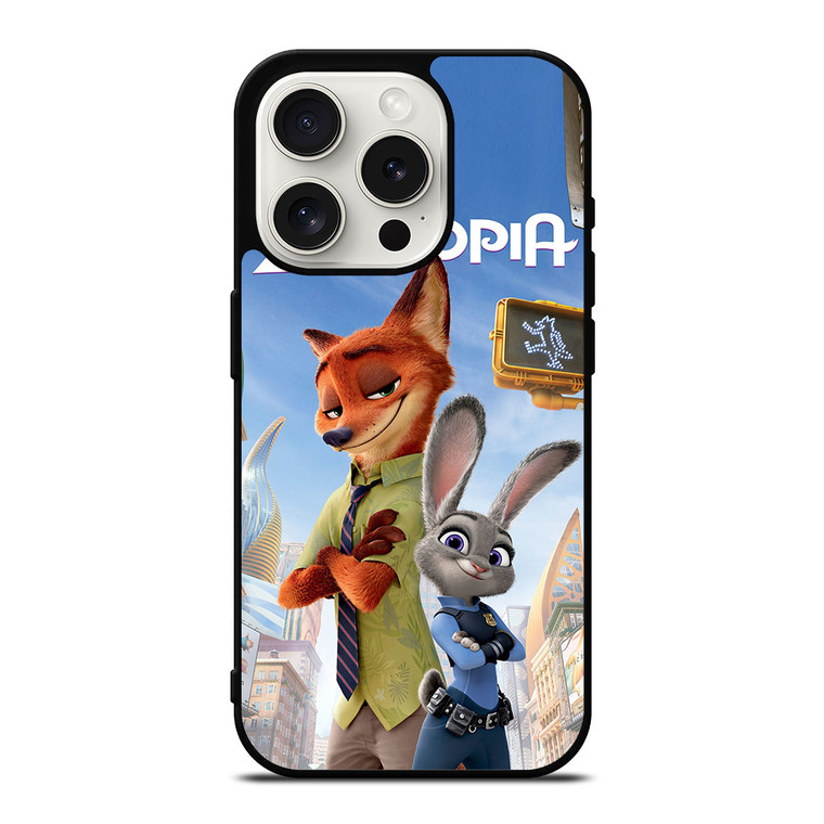 ZOOTOPIA ZOOTROPOLIS iPhone 15 Pro Case Cover