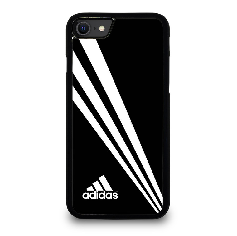 ADIDAS STRIPE BLACK iPhone SE 2020 Case Cover