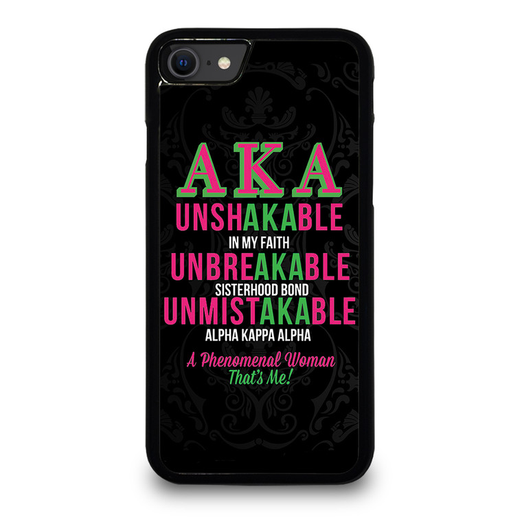 ALPHA KAPPA ALPHA 2 iPhone SE 2020 Case Cover