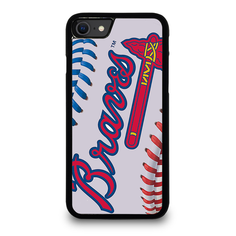 ATLANTA BRAVES BALL LOGO iPhone SE 2020 Case Cover