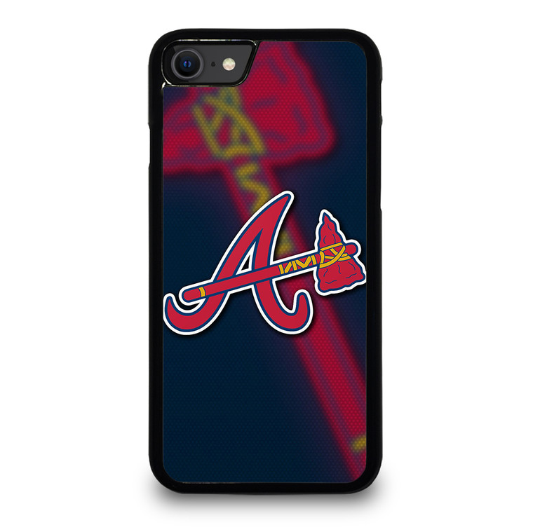 ATLANTA BRAVES COOL LOGO iPhone SE 2020 Case Cover