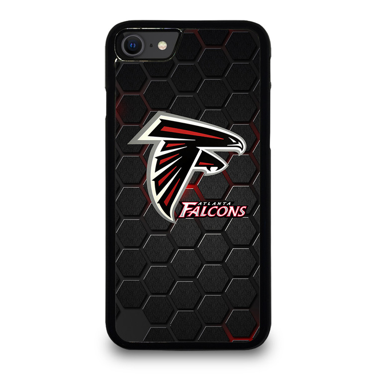 ATLANTA FALCONS HEXAGON iPhone SE 2020 Case Cover