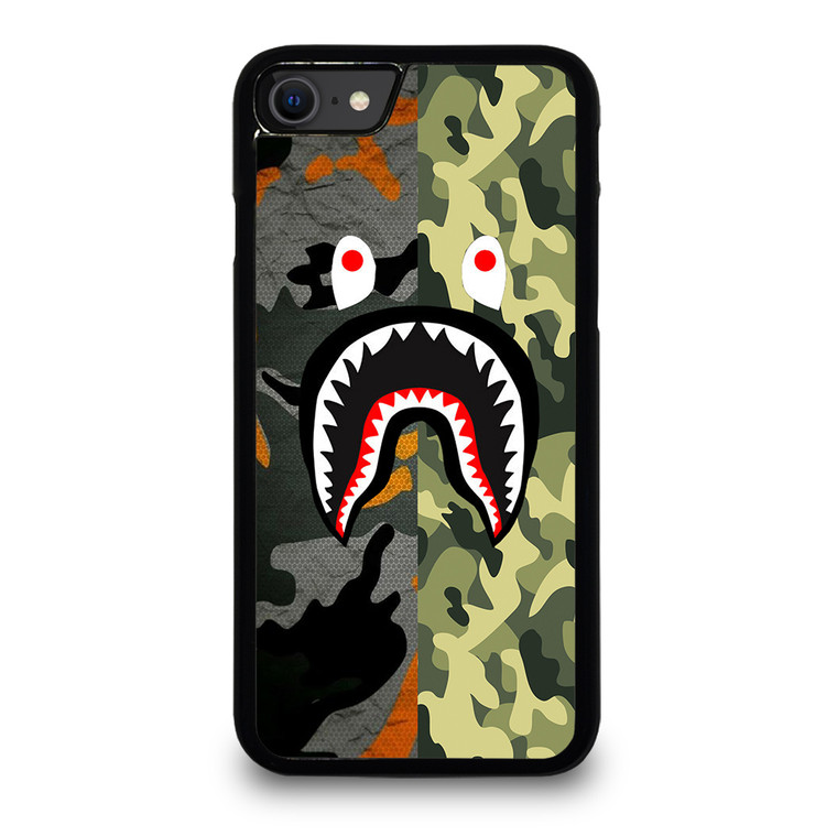 BAPE CAMO SHARK iPhone SE 2020 Case Cover