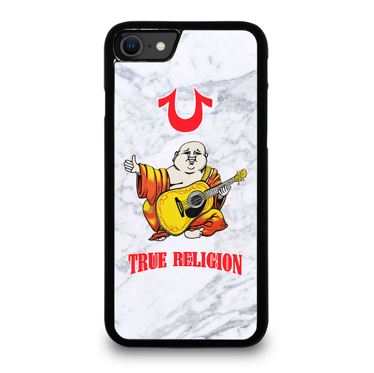 BIG BUDDHA TRUE RELIGION MARBLE iPhone SE 2020 Case Cover