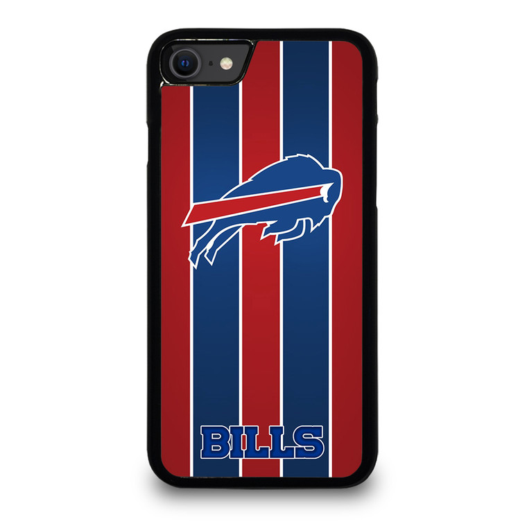 BUFFALO BILLS STRIPE iPhone SE 2020 Case Cover