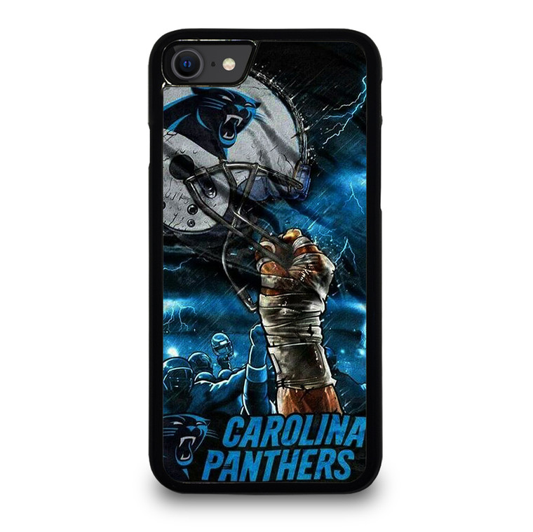 CAROLINA PANTHERS FOOTBALL iPhone SE 2020 Case Cover