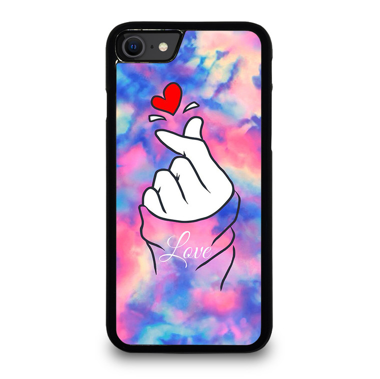 CUTE HEART FINGER MARBLE iPhone SE 2020 Case Cover CUTE HEART FINGER MARBLE iPhone SE 2020 Case Cover