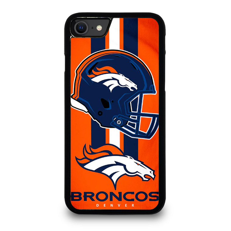 DENVER BRONCOS ORANGE CRUSH iPhone SE 2020 Case Cover