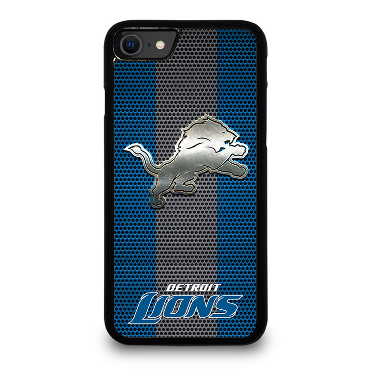 DETROIT LIONS SILVER CRUSH iPhone SE 2020 Case Cover