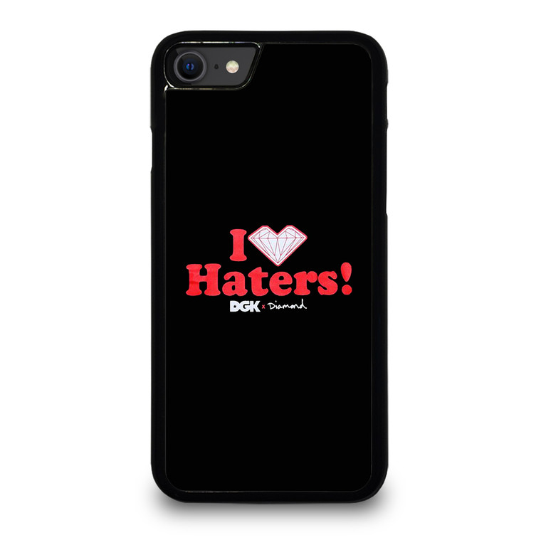 DGK I LOVE HATERS LOGO iPhone SE 2020 Case Cover