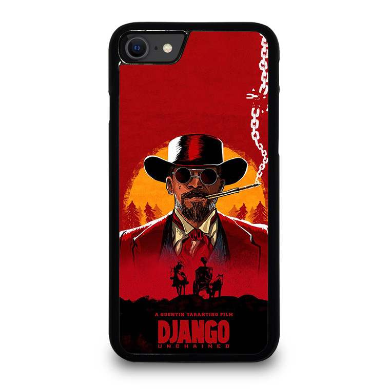 DJANGO UNCHAINED POSTER iPhone SE 2020 Case Cover