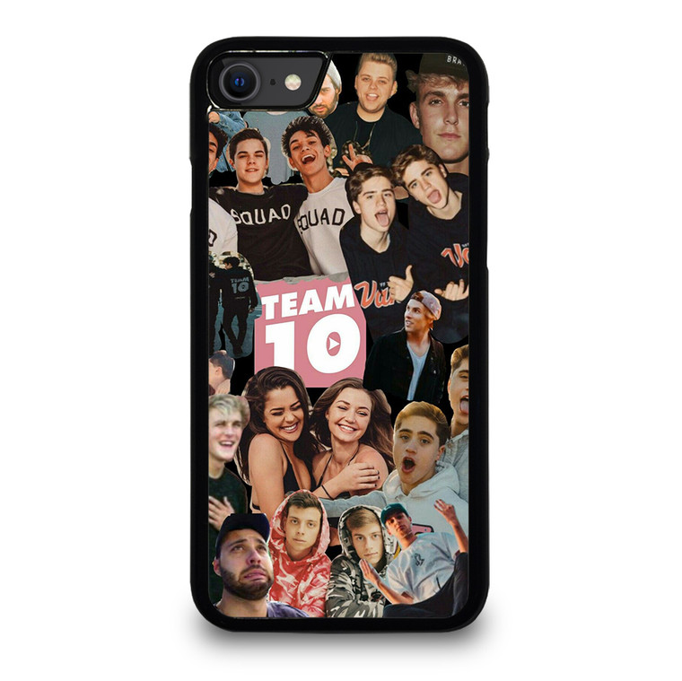 DOBRE BROTHERS TEAM 10 COLLAGE iPhone SE 2020 Case Cover