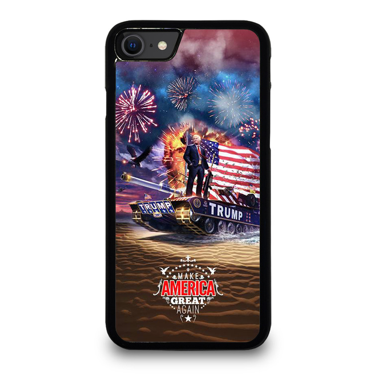 DONALD TRUMP AMERICA GREAT iPhone SE 2020 Case Cover