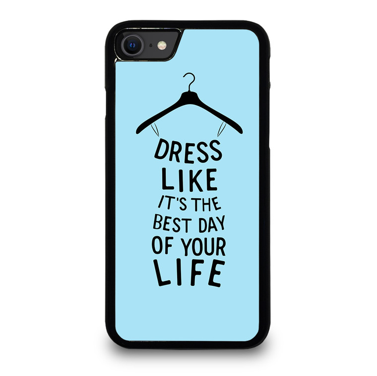 DRESS OF LIFE QUOTES iPhone SE 2020 Case Cover