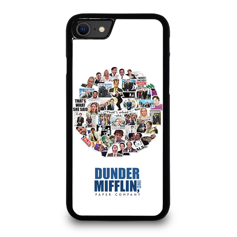 DUNDER MIFFLIN COLLAGE 2 iPhone SE 2020 Case Cover
