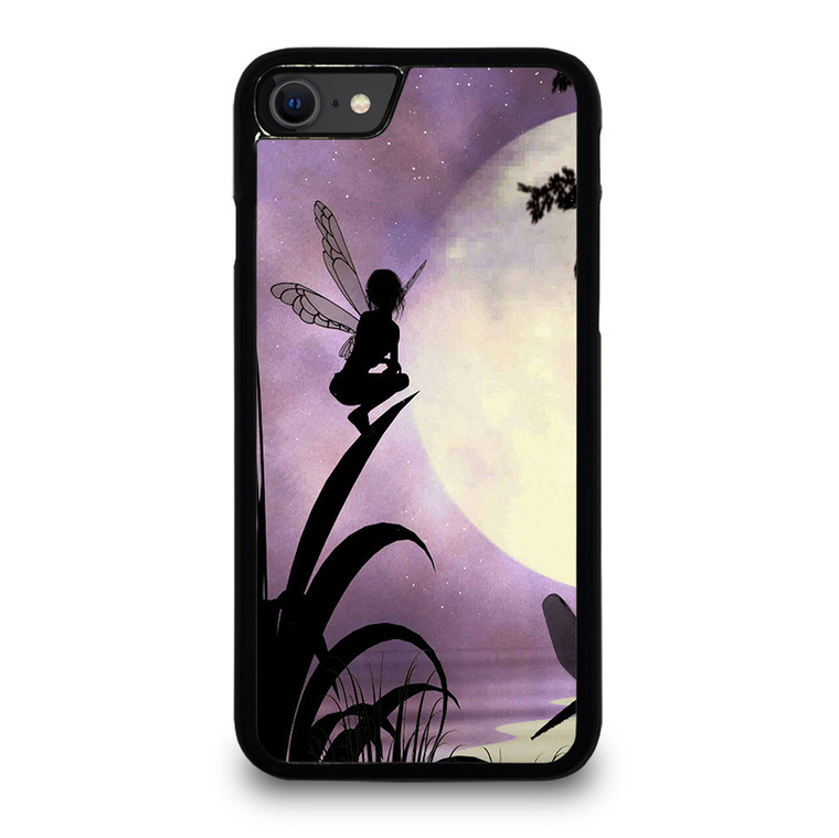 FAIRY DRAGONFLIES PURPLE MOON 2 iPhone SE 2020 Case Cover