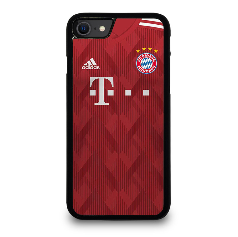 FC BAYERN MUNCHEN JERSEY RED iPhone SE 2020 Case Cover