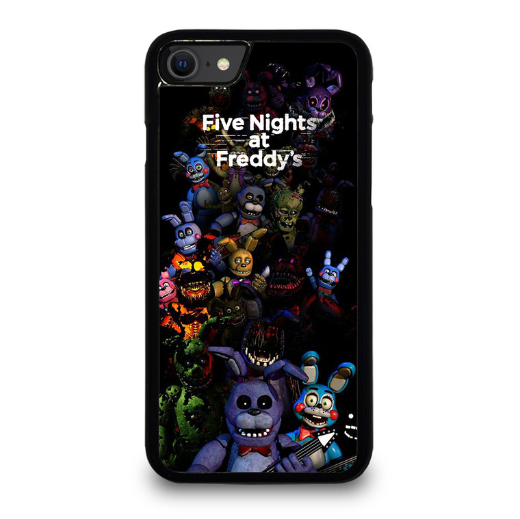 FIVE NIGHTS AT FREDDY'S ALL CHARACTERS iPhone SE 2020 Case Cover
