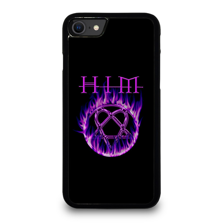 HIM BAND FLAME LOGO iPhone SE 2020 Case Cover
