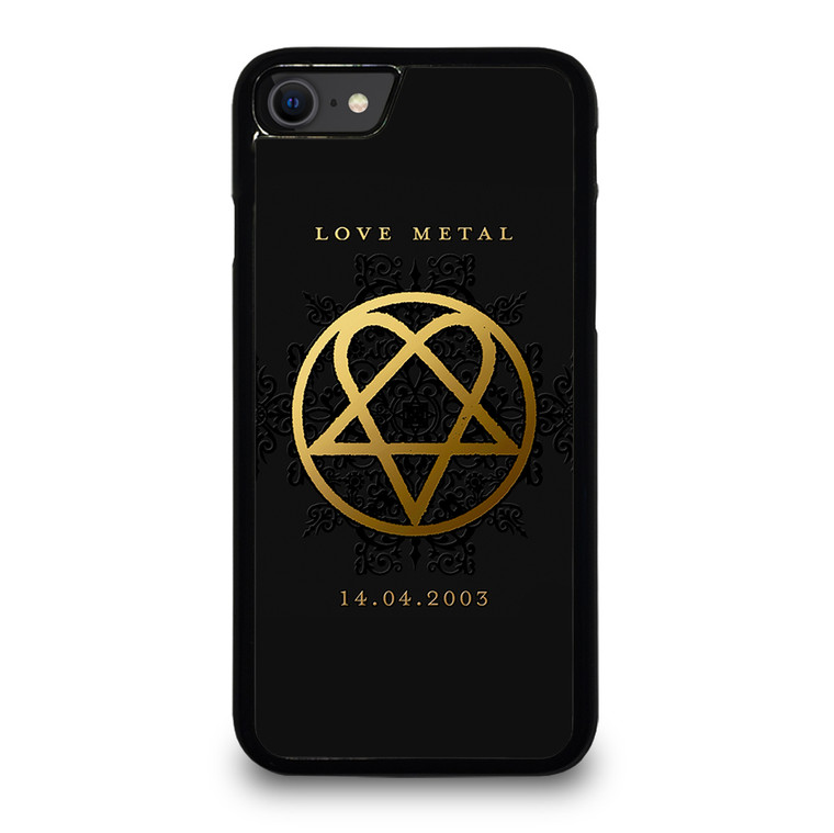 HIM BAND GOLD LOGO iPhone SE 2020 Case Cover