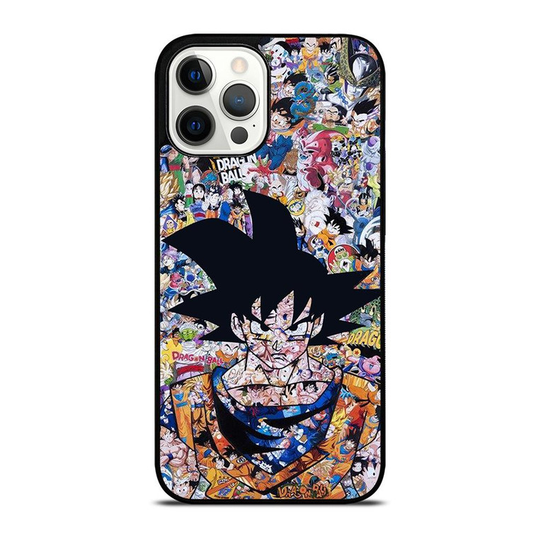 GOKU DRAGON BALL COLLAGE iPhone 12 Pro Max Case Cover
