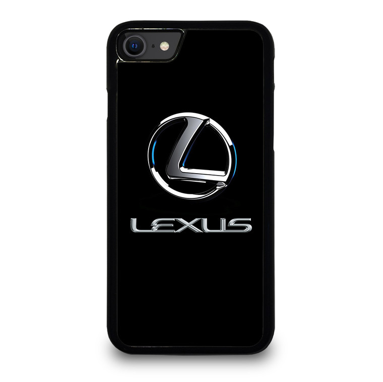 LEXUS BLACK LOGO iPhone SE 2020 Case Cover