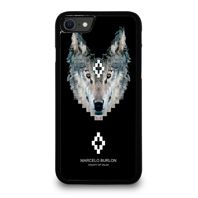 MARCELO BURLON WOLF iPhone SE 2020 Case Cover