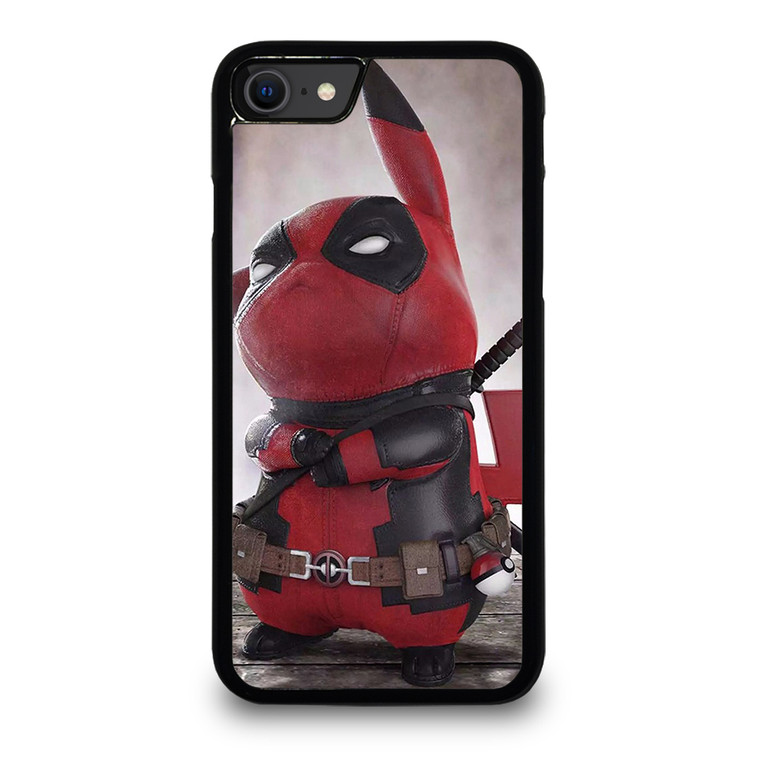 PIKACHU DEADPOOL iPhone SE 2020 Case Cover