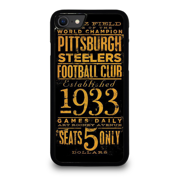 PITTSBURGH STEELERS 1933 FANS iPhone SE 2020 Case Cover