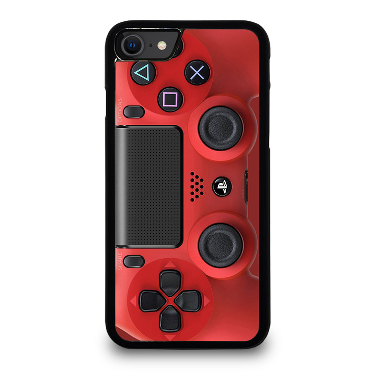 PS4 CONTROLLER PLAYSTATION RED iPhone SE 2020 Case Cover