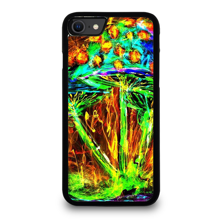 PSYCHEDELIC VISUALS MUSHROOM iPhone SE 2020 Case Cover