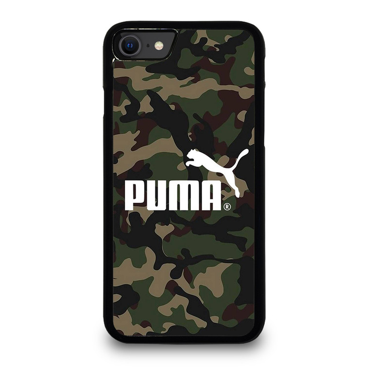 PUMA CAMO LOGO iPhone SE 2020 Case Cover