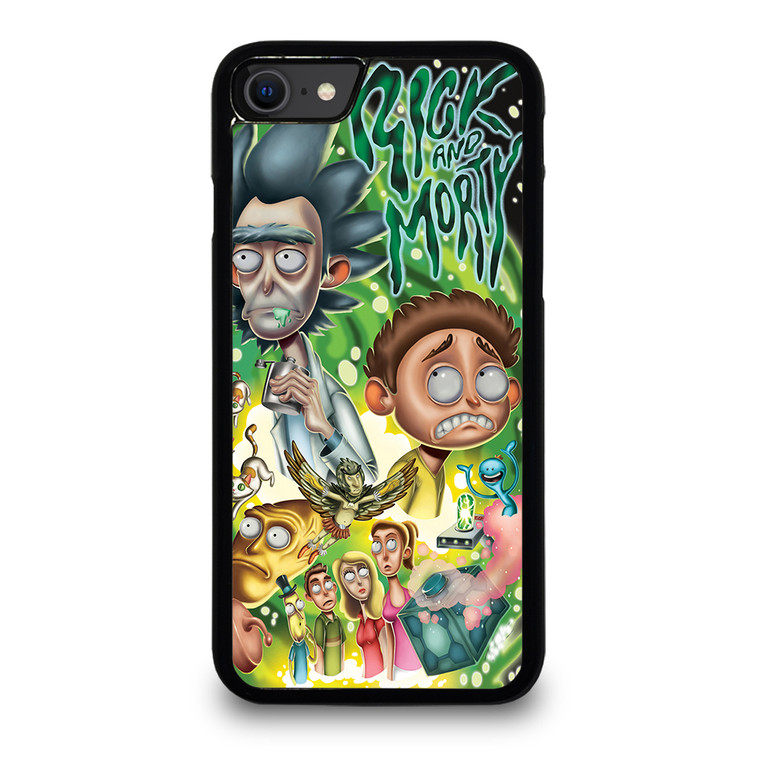 RICK AND MORTY ART 1 iPhone SE 2020 Case Cover