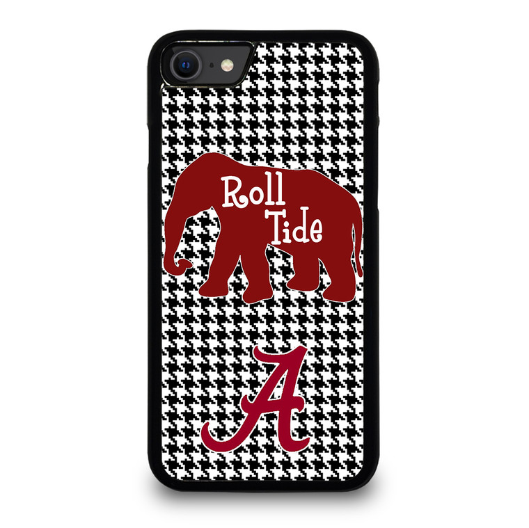 ALABAMA CRIMSON TIDE HOUNDSTOOTH iPhone SE 2022 Case Cover