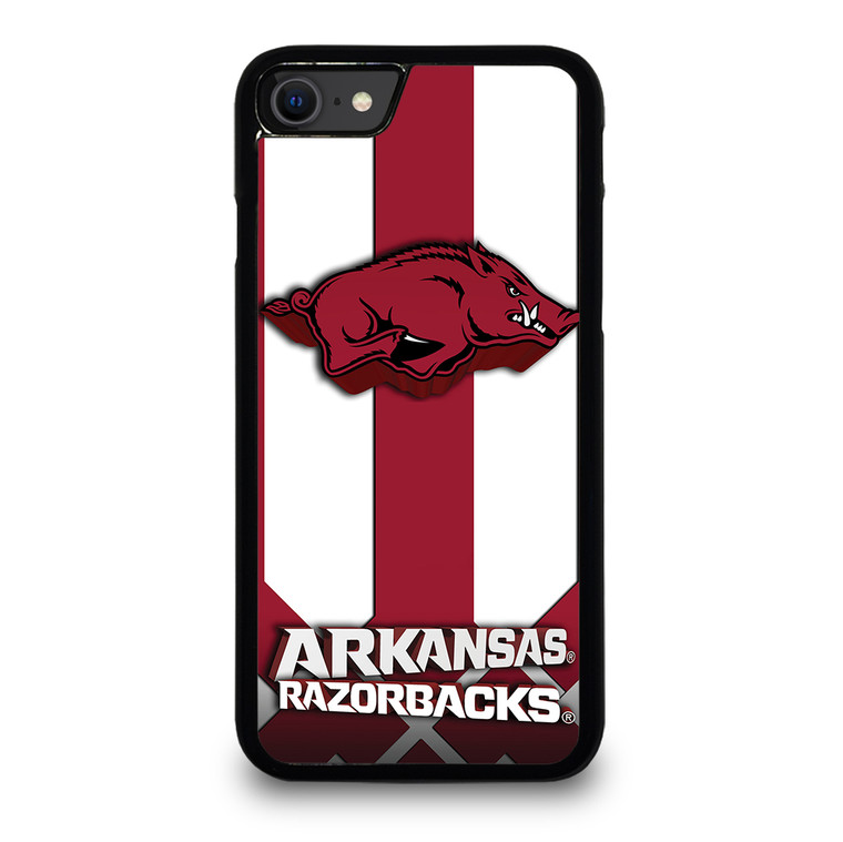 ARKANSAS RAZORBACKS LOGO iPhone SE 2022 Case Cover
