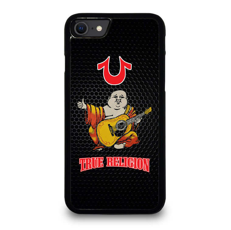 BIG BUDDHA TRUE RELIGION METAL LOGO iPhone SE 2022 Case Cover
