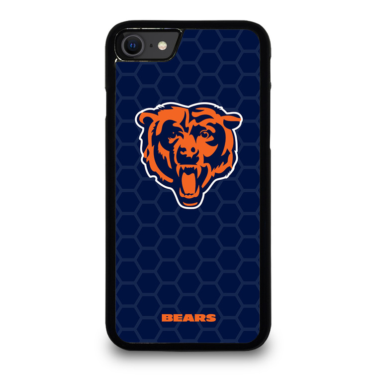 CHICAGO BEARS HEXAGON LOGO iPhone SE 2022 Case Cover