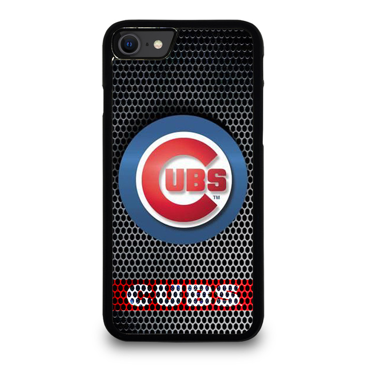 CHICAGO CUBS METAL LOGO iPhone SE 2022 Case Cover