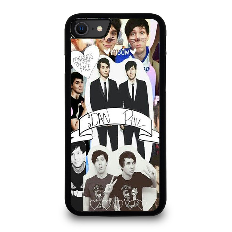 DAN AND PHIL COLLAGE iPhone SE 2022 Case Cover