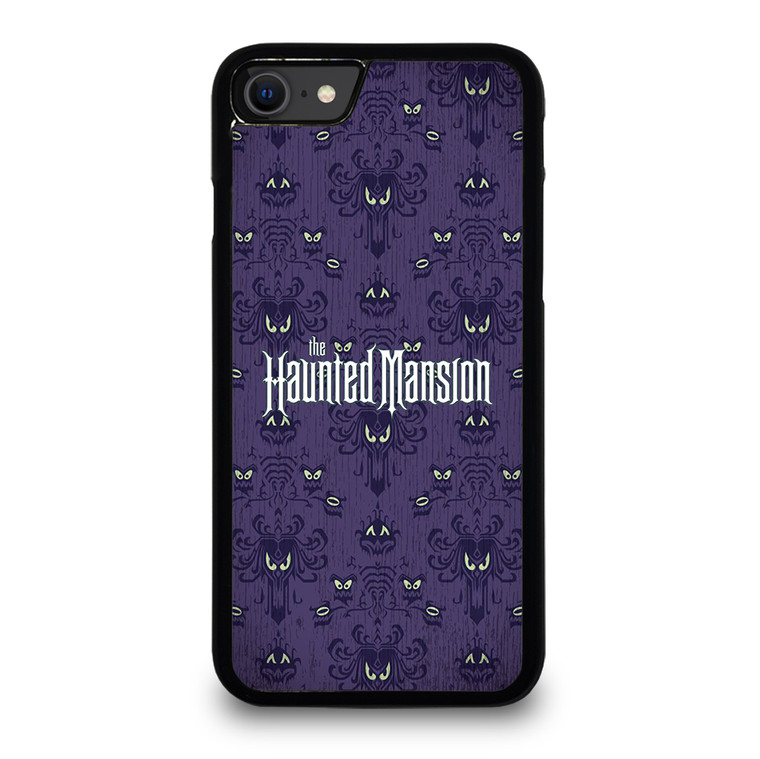 DISNEY HAUNTED MANSION PATTERN LOGO iPhone SE 2022 Case Cover