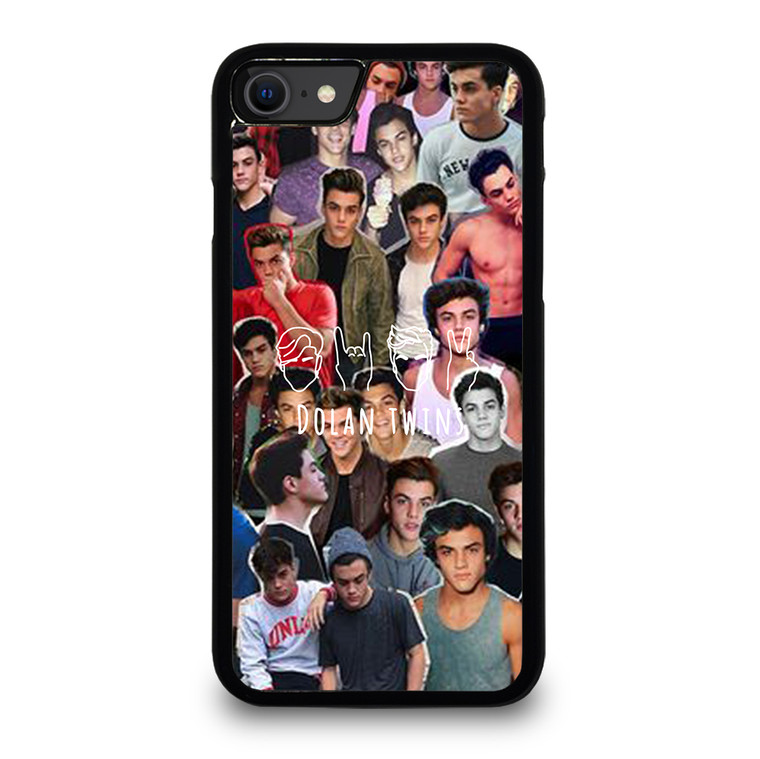DOLAN TWINS COLLAGE ART iPhone SE 2022 Case Cover
