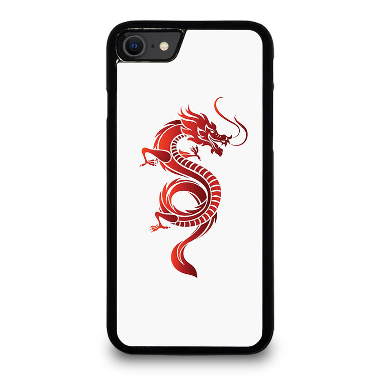 DRAGON RED iPhone SE 2022 Case Cover