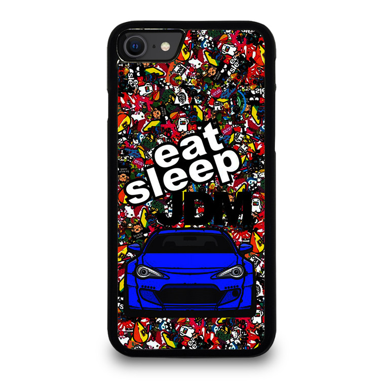 EAT SLEEP JDM CAR iPhone SE 2022 Case Cover